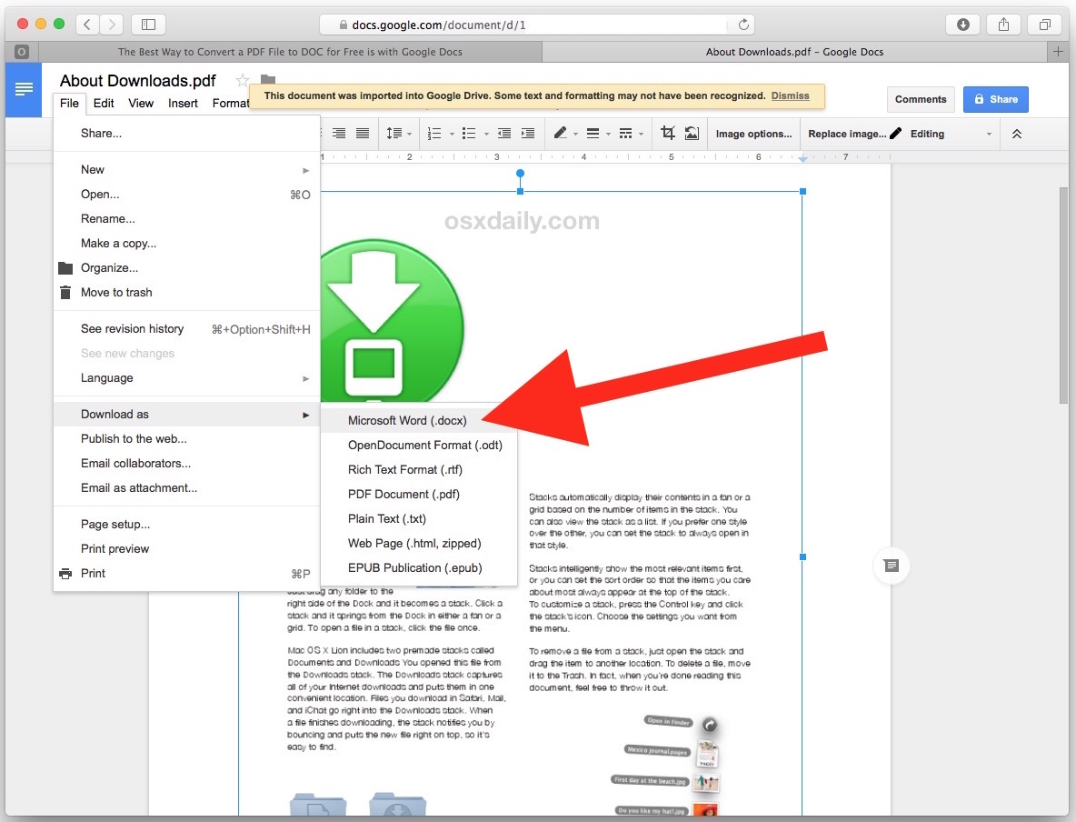 Doc to pdf converter free download for mac